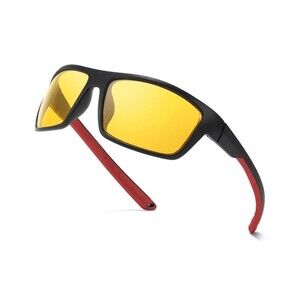 Anti-Glare Polarized Night Vision Yellow Nearsighted Sunglasses for Far Driving